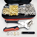 Pikkukuva 2 / 6: Eyelet Tool Kit, jossa 300 sarjaa ja käsipihdit