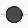 Miniatyrbillede 2 af 6: Justerbart ND UV-filter til kamera - ND2 til ND400 82 mm 82 mm