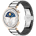 Miniatyrbild 1 av 3: Keramiskt armband för Huawei GT5 & GT5 Pro - 18mm Universal Passform Svart