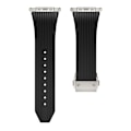 Miniatyrbillede 1 af 5: Premium silikonerem til Samsung Galaxy Watch 7 47mm Ultra Sort