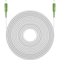 Miniatyrbild 5 av 5: Fiberoptisk kabel (FTTH), Singlemode (OS2) White, vit (Simplex), 0,5 m