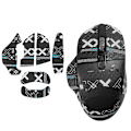 Pikkukuva 1 / 8: Parannettu pito Logitech G604 -hiiren tarroille Musta