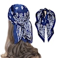 Miniatyrbild 1 av 5: Silk Feel Scarf Marinblå