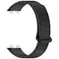 Miniatyrbillede 1 af 5: Huawei Band 10, 9, 8 Rem - Stilfuld magnetisk lukning Sort