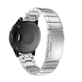 Miniatyrbillede 1 af 3: Hurtigudløser Titanium Urrem til Garmin Fenix 7X 6X Pro 5X Plus Sølv 26 mm