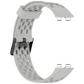 Miniatyrbillede 3 af 4: Udskiftningsrem til Huawei Band 10/9/8 - åndbart design med huller Grå