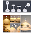 Miniatyrbillede 3 af 5: Smart Wall Spotlight T115 Sort Skal - RGBCW - 1PCS - B8