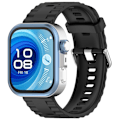 Pikkukuva 1 / 4: Silikoninen kellonranneke Huawei Fit 4 Prolle Musta