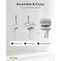 Miniatyrbild 5 av 8: Högtalarstativ Modern Era 1 Base, vit Högtalarstativ Modern Era 3 Base, [TechdatGeneralColor@FormatMultiValues({Value}|;