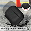 Miniatyrbild 4 av 5: TPU Skyddsfodral för AirPods Pro/Pro 2 Airpods Pro 2 Svart