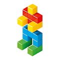 Miniatyrbild 5 av 7: Magicube Color Recycled Crystal magnetiska block 24 element GEOMAG GEO-056
