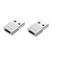 Pikkukuva 1 / 2: Kompakti USB - Type C -sovitin - Moonlight Silver 2-pakkaus