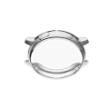 Miniatyrbillede 2 af 3: Galvaniseret sort urkasse til Samsung Watch Active 2 (40 mm R830) Sølv