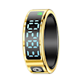 Miniatyrbillede 1 af 11: Smart Ring: Din ultimative sundheds- og fitnesstracker Guld 12