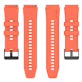 Miniatyrbillede 4 af 4: Silikone urrem til Huaiwei Watch 4 Pro/GT4 46mm/GT 3/GT2 Pro/Watch Ultimate Orange