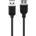 Miniatyrbild 1 av 2: Goobay USB 2.0 höghastighetsförlängningskabel, svart