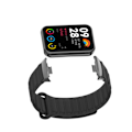 Miniatyrbillede 5 af 5: Silikone urrem til Xiaomi Band 9/8 Pro Sort