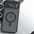 Miniatyrbild 2 av 7: Magnetisk matt svart fodral för Google Pixel 8 Pro