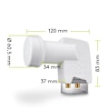 Miniatyrbild 7 av 10: Universal Twin LNB