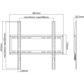 Miniatyrbild 10 av 11: TV-väggfäste Basic FIXED (M)
