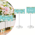 Miniatyrbild 3 av 5: 10-pack hjärtformade pappersklämmor Memohållare Anteckningshållare Silver