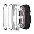Miniatyrbillede 2 af 6: Apple Watch Vandtæt integreret etui til Apple Watch 7/8/9/SE2, 41 mm Sølv