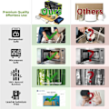 Miniatyrbild 6 av 6: Matcha Visp Set CT Fyra Delar - Vit Crackle Glasyr