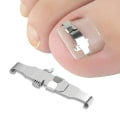 Miniatyrbillede 2 af 3: Groove Nail Correction Kit med Dead Skin Pusher Nail Corrector PE-tape Sølv M
