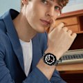 Miniatyrbillede 5 af 5: Urrem i rustfrit stål til Samsung Galaxy Watch 7 Ultra 47MM Sort