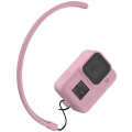Miniatyrbillede 2 af 6: Silikone etui og tilbehør til GoPro Hero 8 Sort - pink