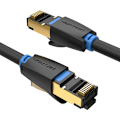 Miniatyrbillede 3 af 6: Netværkskabel CAT8 SFTP ventilation IKABJ RJ45 Ethernet 40Gbps 5m Sort