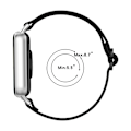 Miniatyrbillede 3 af 5: Elastisk nylonurrem til Huawei Watch Fit 3 Lyserød