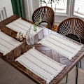 Pikkukuva 4 / 7: Beige Macrame-pöytäliina M