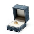 Pikkukuva 1 / 4: Ylellinen Velvet Ring Box - tummansininen