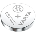 Miniatyrbild 6 av 6: CR2032 3V Lithium Knappcellsbatteri 5-pack