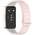 Miniatyrbillede 1 af 4: Huawei Band 10, 9, 8 Rem - Stilfuld magnetisk lukning Lyserød