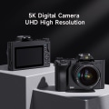 Miniatyrbild 5 av 10: INF Digitalkamera 5K/48MP/16X zoom/6-axis stabilisering 3,5" skärm WiFi