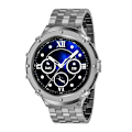 Miniatyrbild 2 av 4: Klockarmband i rostfritt stål för Samsung Watch 5 Pro Grå