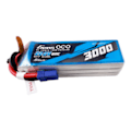 Miniatyrbild 1 av 5: Gens ace G-Tech 3000mAh 22,2V 60C 6S1P Lipo-batteripaket med EC5-kontakt