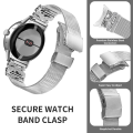 Miniatyrbillede 2 af 7: Urrem i rustfrit stål til Google Pixel Watch1/2 Sølv