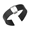 Miniatyrbild 1 av 3: Klockarmband - Andas och vattentät Svart 22 mm