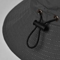 Miniatyrbild 3 av 5: Bred Brättad Bucket Hat / Solhatt Svart