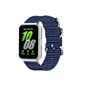 Pikkukuva 5 / 5: Samsung Fit3 SM-R390 Nylon Canvas -ranneke Musta + harmaa