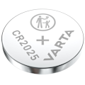 Miniatyrbild 3 av 3: CR2025 3V Lithium Knappcellsbatteri 5-pack