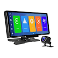 Miniatyrbillede 2 af 6: Bilskærm 9,3" Podofo A3073 Carplay&Android Auto + front- og bagkamera