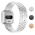 Miniatyrbild 2 av 4: Klockarmband i Rostfritt Stål för Fitbit Versa Smartwatch Fitbit Versa 4 Silver