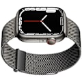 Miniatyrbillede 4 af 4: Grafit Milanese Loop-rem til Apple Watch Grå L