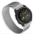 Miniatyrbild 3 av 4: Snabbkoppling Milanese Metal Watch Strap för Garmin Fenix 7X Pro/Fenix 58 Silver 22 mm
