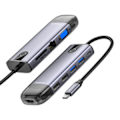 Miniatyrbild 1 av 2: Mcdodo HU-7740 6w1 USB-C Hub (USB-C, HDMI, USB3.0*2, SD, TF)