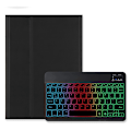 Miniatyrbillede 1 af 5: Sort Bluetooth-tastatur etui til Lenovo M10 (3. generation)